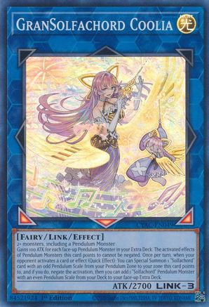 GranSolfachord Coolia (CYAC-EN049) - Cyberstorm Access 1st Edition