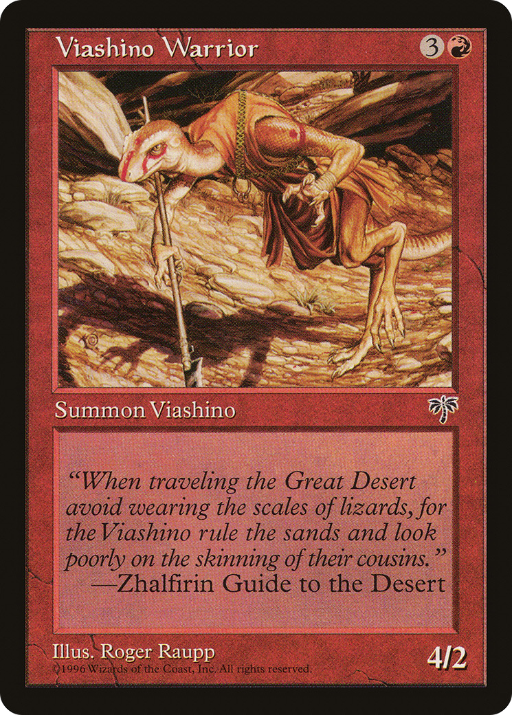 Viashino Warrior [MIR - N/A]