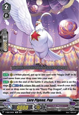 Lore Pigeon, Pop (V-SS10/014EN) - V-SS10 Premium Battle Deckset 2023