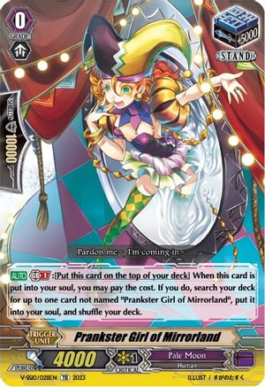 Prankster Girl of Mirrorland (V-SS10/028EN) - V-SS10 Premium Battle Deckset 2023