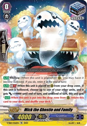 Mick the Ghostie and Family (V-SS10/056EN) - V-SS10 Premium Battle Deckset 2023
