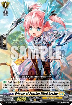 Bringer of Soaring Wind, Lachte (D-PR/214EN) - D Promo Cards