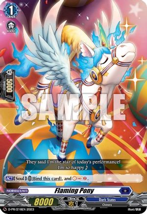 Flaming Pony (D-PR/216EN) - D Promo Cards