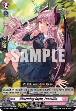Charming Style, Tsetsilia (D-PR/220EN) - D Promo Cards