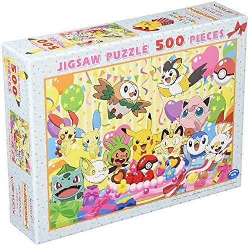 Pokemon Jigsaw Puzzle - 500 Pieces - Lets Eat Together Celebration Cake