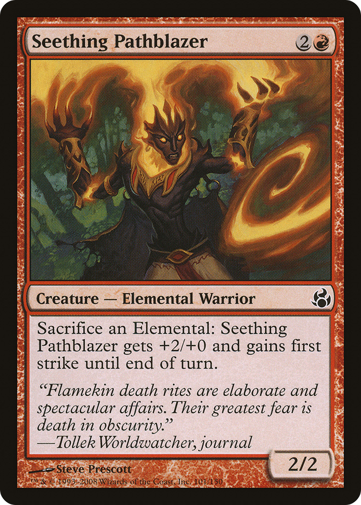 Seething Pathblazer [MOR - 101]