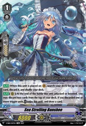 Sea Strolling Banshee (Foil) [V-SS10 - V-SS10/047EN]