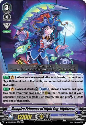 Vampire Princess of Night Fog, Nightrose (Foil) [V-SS10 - V-SS10/039EN]