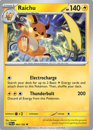 Raichu - 064/193 [PAL - 064/193]