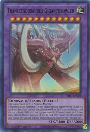 Transcendosaurus Gigantozowler [WISU - WISU-EN003]
