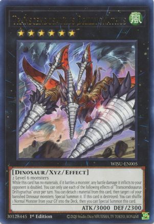 Transcendosaurus Drillygnathus [WISU - WISU-EN005]