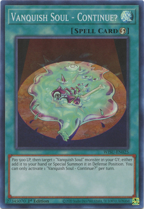 Vanquish Soul - Continue?