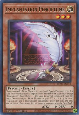 Impcantation Penciplume [WISU - WISU-EN048]