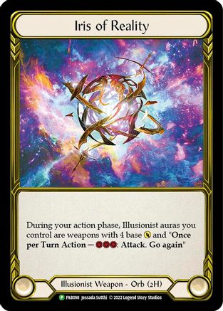 Iris of Reality - FAB098 (FAB098) - Flesh and Blood: Promo Cards Cold Foil