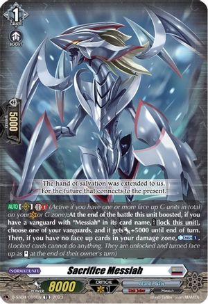 Sacrifice Messiah (D-SS04/010EN) - D-SS04: Stride Deckset - Messiah