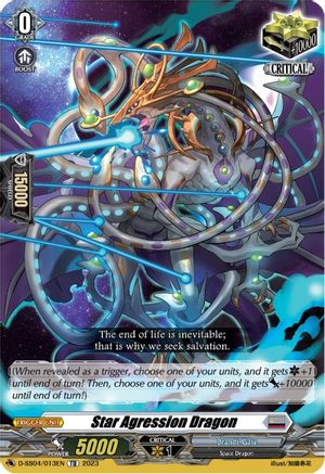 Star Agression Dragon (D-SS04/013EN) - D-SS04: Stride Deckset - Messiah