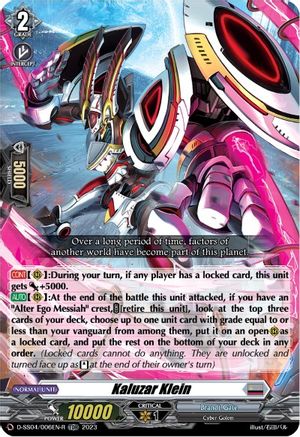 Kaluzar Klein (TDR) (D-SS04/006EN-R) - D-SS04: Stride Deckset - Messiah