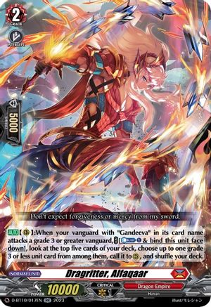 Dragritter, Alfaqaar (D-BT10/017EN) - D-BT10: Dragon Masquerade