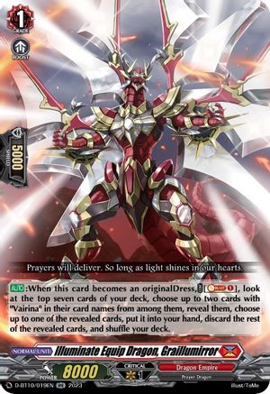 Illuminate Equip Dragon, Graillumirror (D-BT10/019EN) - D-BT10: Dragon Masquerade