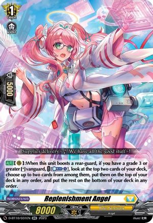 Replenishment Angel (D-BT10/031EN) - D-BT10: Dragon Masquerade