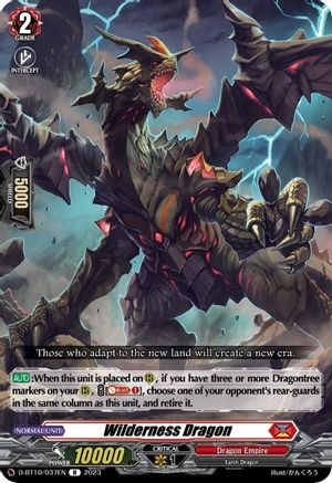 Wilderness Dragon (D-BT10/037EN) - D-BT10: Dragon Masquerade