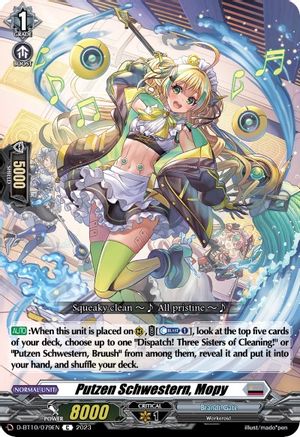 Putzen Schwestern, Mopy (D-BT10/079EN) - D-BT10: Dragon Masquerade