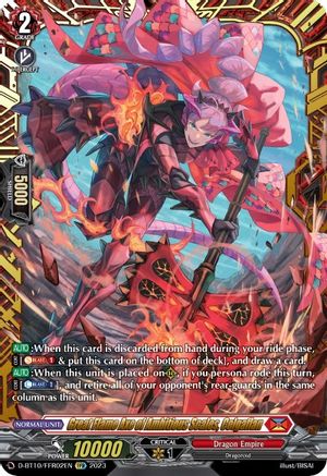 Great Flame Axe of Ambitious Scales, Colgaflan (FFR) (D-BT10/FFR02EN) - D-BT10: Dragon Masquerade