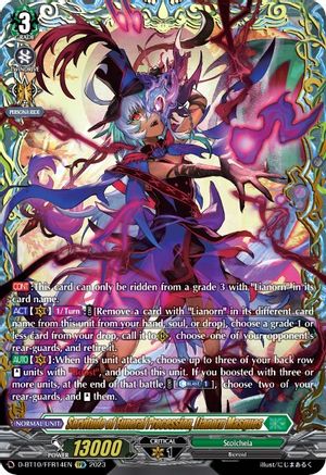 Servitude of Funeral Procession, Lianorn Masques (FFR) (D-BT10/FFR14EN) - Dragon Masquerade