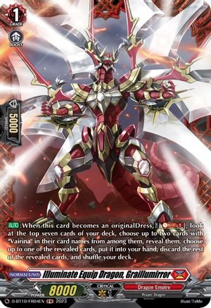 Illuminate Equip Dragon, Graillumirror (FR) (D-BT10/FR04EN) - D-BT10: Dragon Masquerade