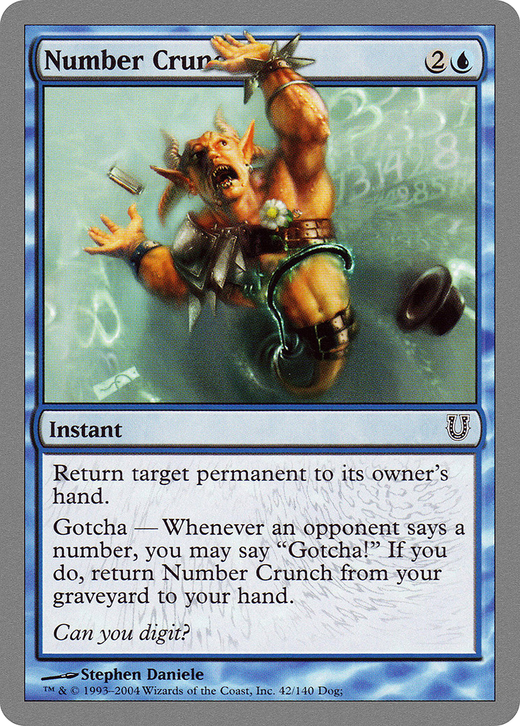 Number Crunch [UNH - 42]