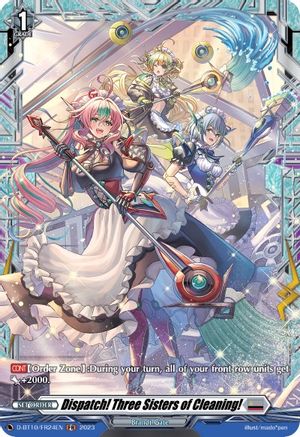 Dispatch! Three Sisters of Cleaning! (FR) (D-BT10/FR24EN) - D-BT10: Dragon Masquerade