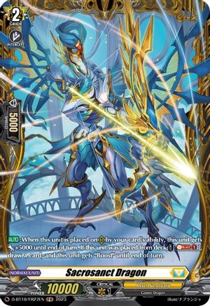Sacrosanct Dragon (FR) (D-BT10/FR27EN) - D-BT10: Dragon Masquerade