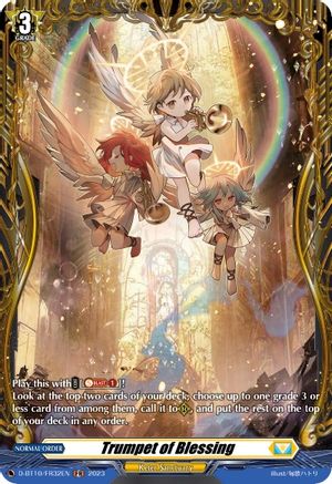 Trumpet of Blessing (FR) (D-BT10/FR32EN) - D-BT10: Dragon Masquerade