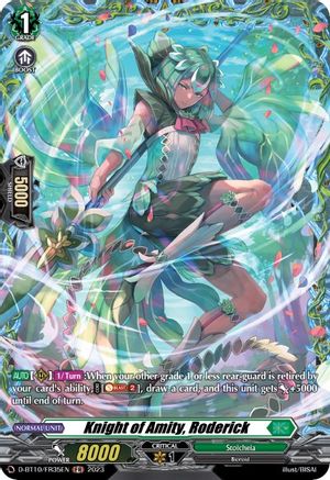 Knight of Amity, Roderick (FR) (D-BT10/FR35EN) - D-BT10: Dragon Masquerade