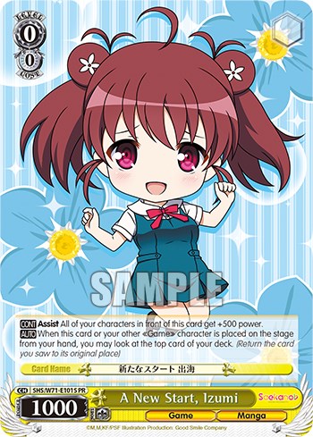 A New Start, Izumi (Foil) [SHS/W71 - SHS/W71-E101S PR]