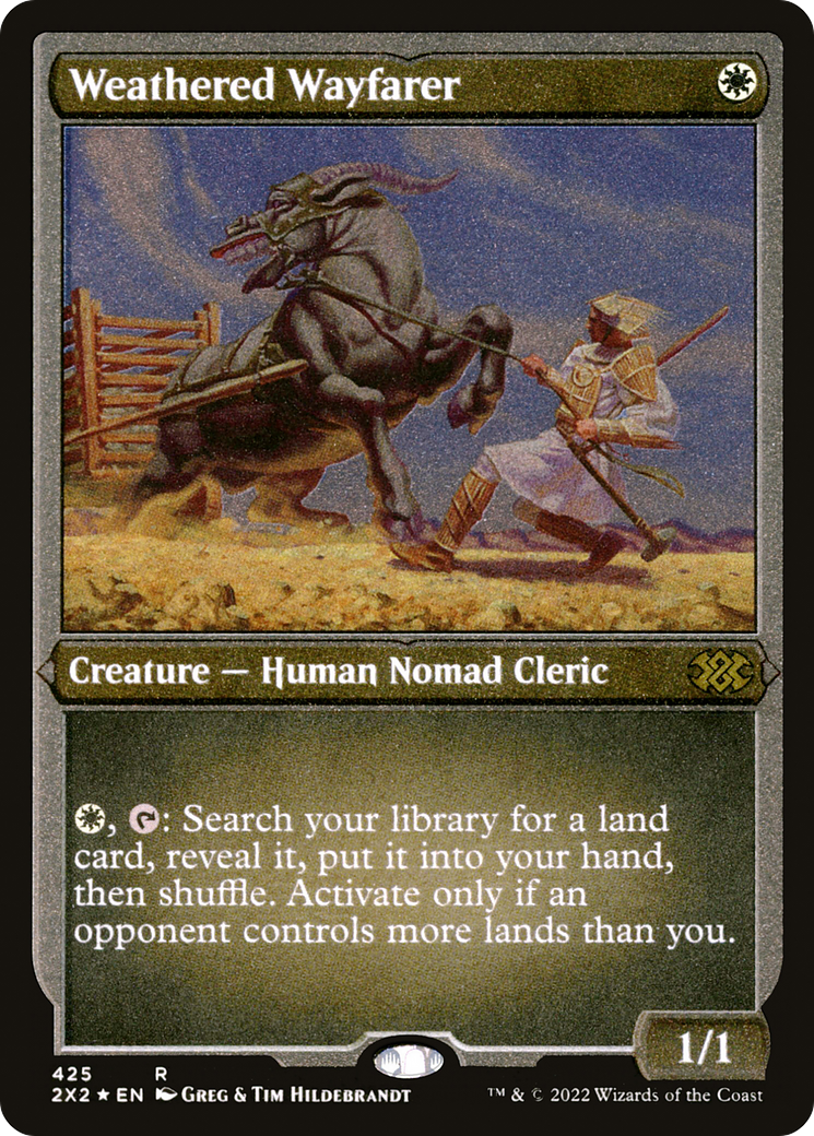 Weathered Wayfarer (Foil Etched) [2X2 - 425]