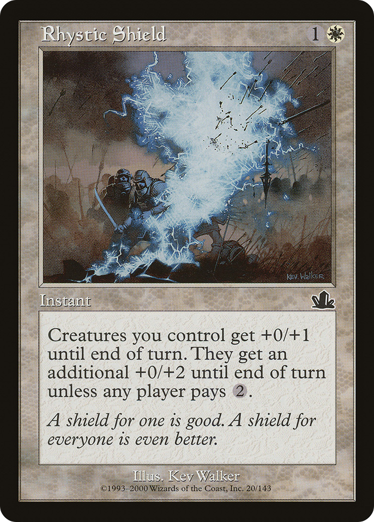 Rhystic Shield [PCY - 20]