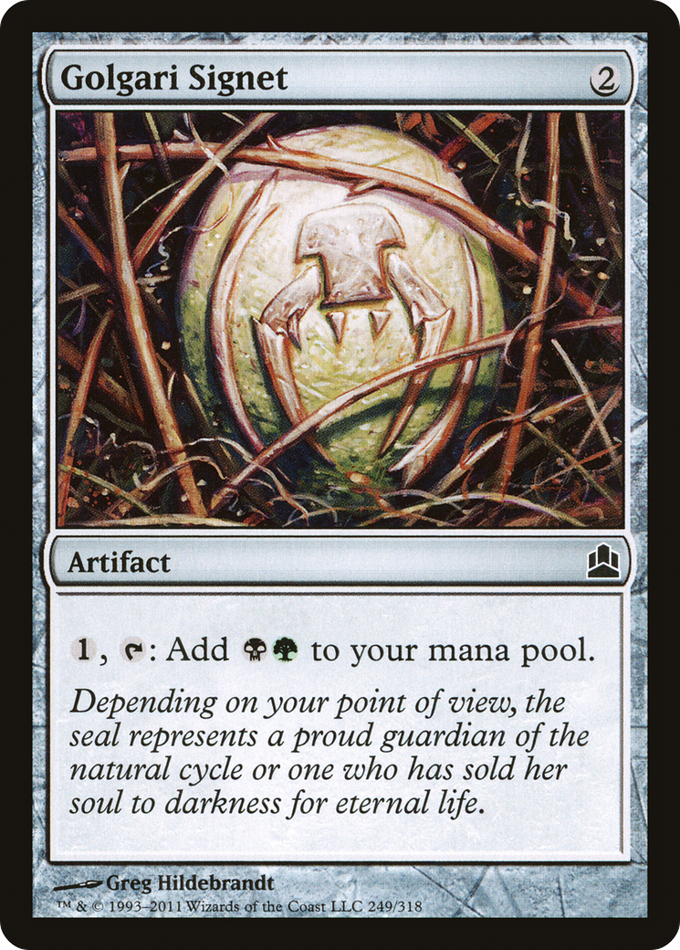 Golgari Signet [CMD - 249]