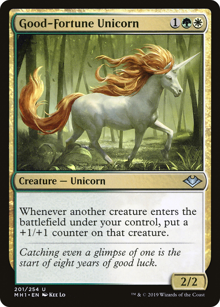 Good-Fortune Unicorn [MH1 - 201]