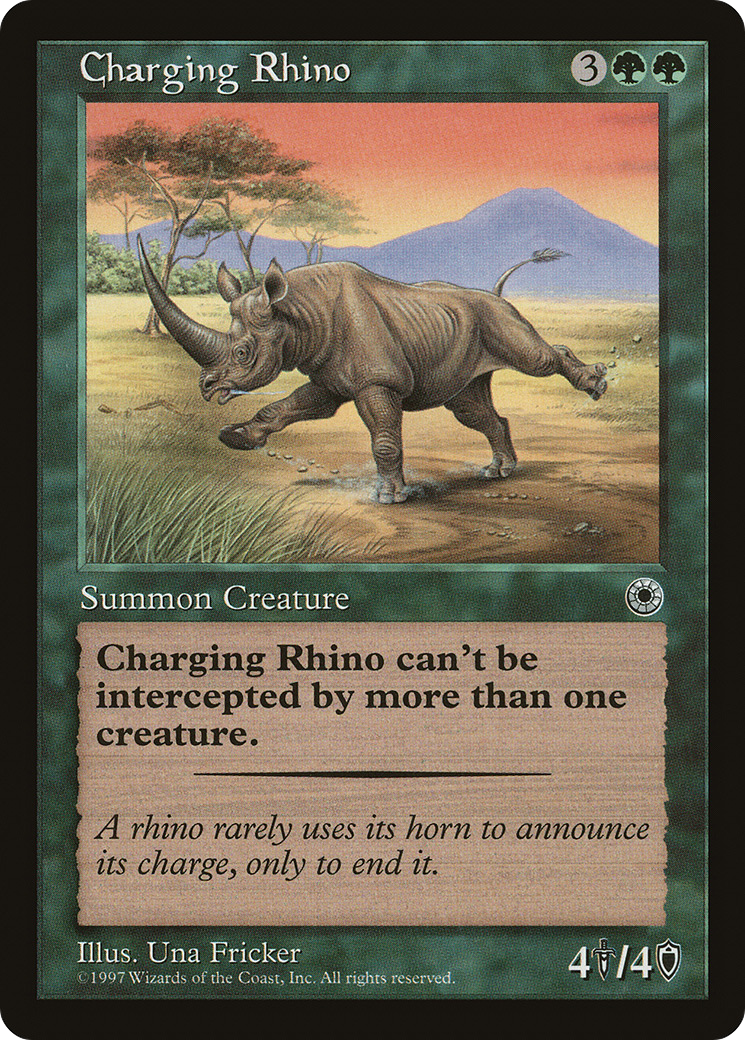 Charging Rhino [POR - N/A]