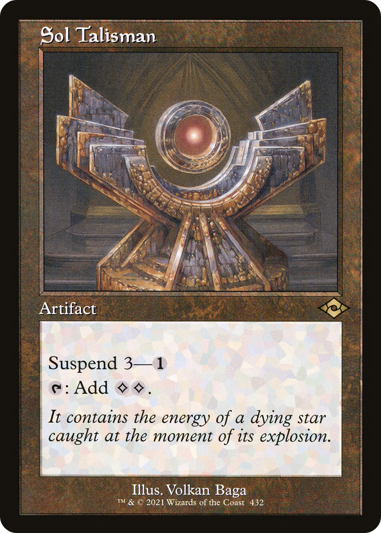 Sol Talisman (Retro Frame) [MH2 - 432]
