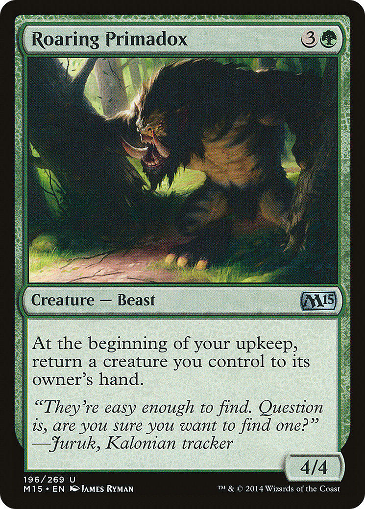 Roaring Primadox [M15 - 196]
