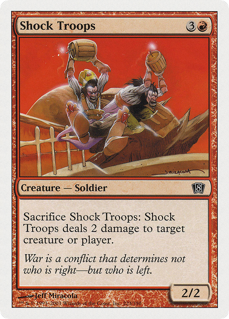 Shock Troops (8ED-223) - 8th Edition