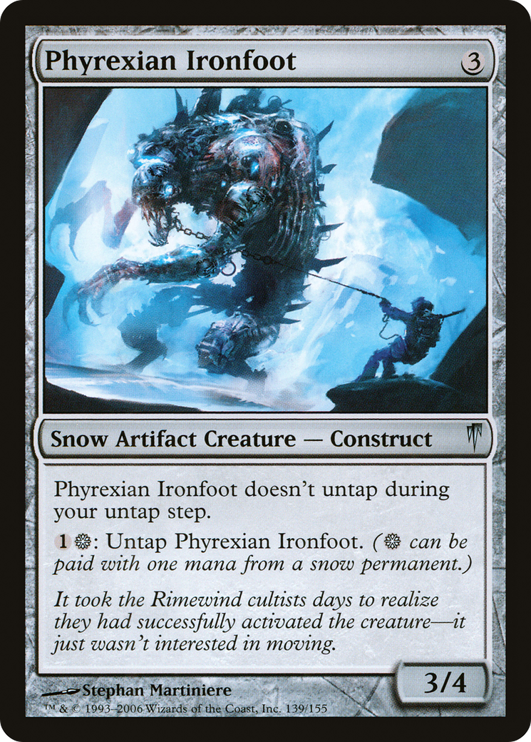 Phyrexian Ironfoot [CSP - 139]