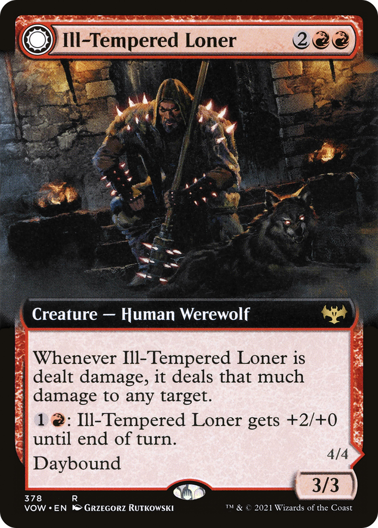 Ill-Tempered Loner (Extended Art) [VOW - 378]