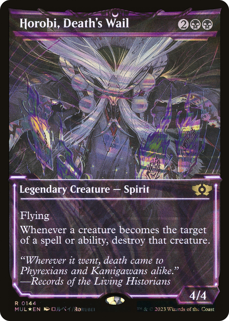 Horobi, Death's Wail (Halo Foil) [MUL - 144]