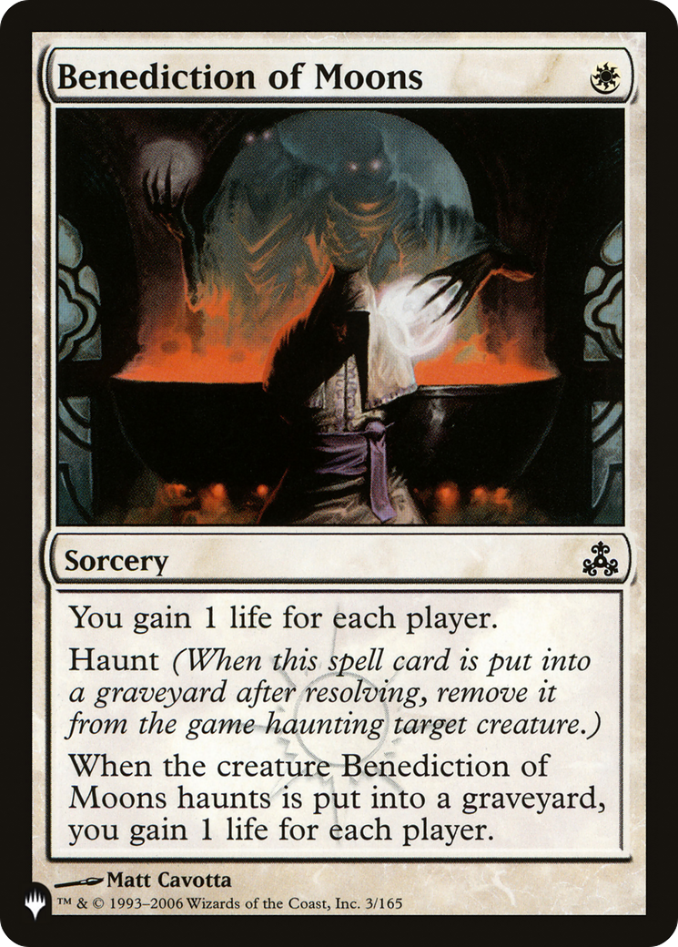 Benediction of Moons [LIST - 3/165]