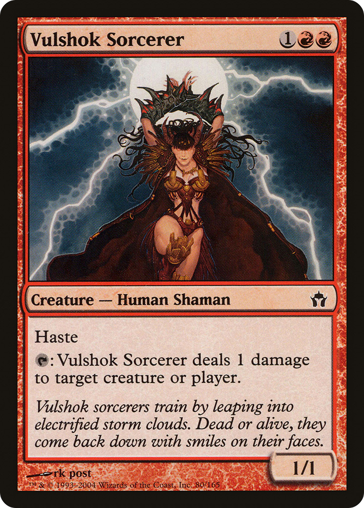 Vulshok Sorcerer [5DN - 80]
