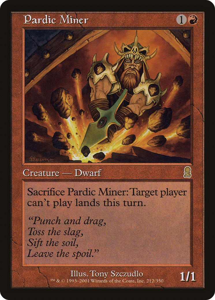 Pardic Miner [ODY - 212]