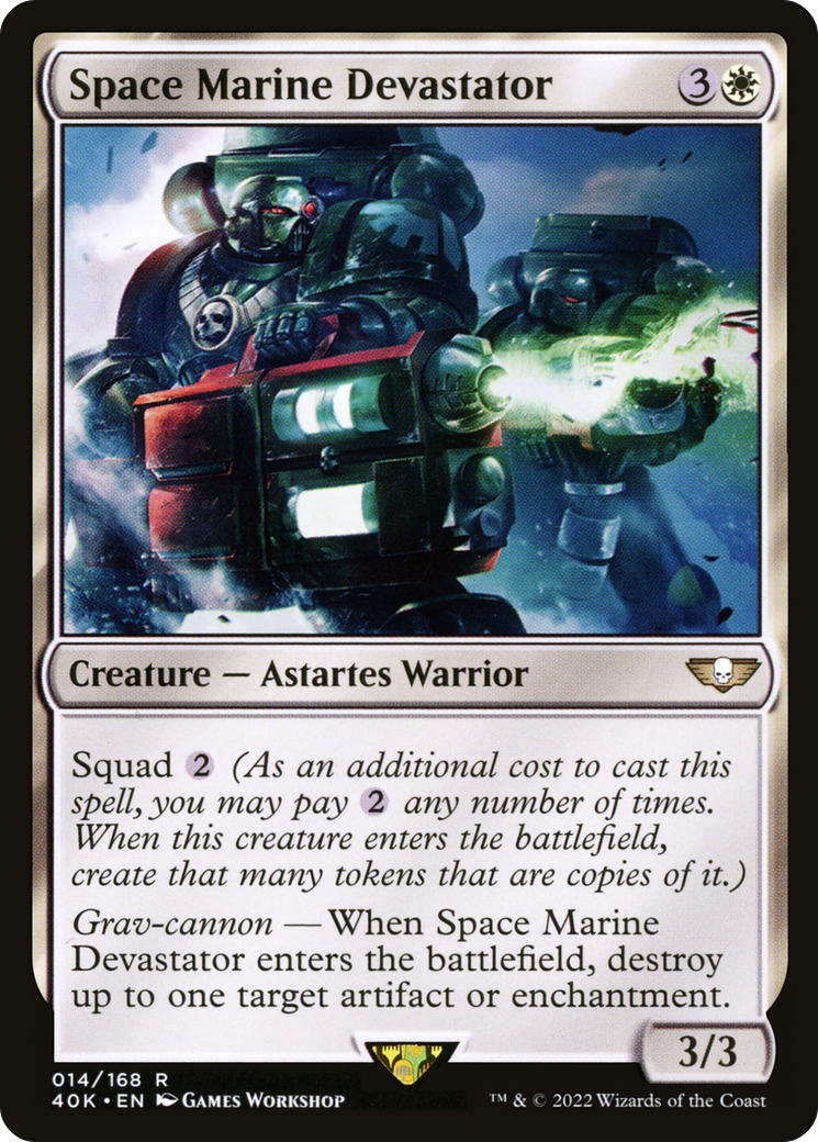 Space Marine Devastator [40K - 14]